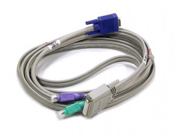 173408-001 Serial cable - Has 9-pin D-sub (M) and 6-pin RJ-11 (M) connectors