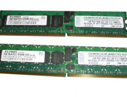 41Y2777 2GB PC2-3200 (2x1GB) ECC DDR2 Chipkill SDRAM RDIMM Kit