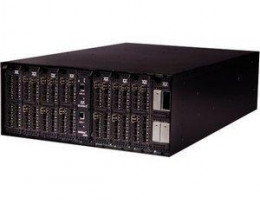 SB9100-16A-E SANbox 9100 ENTRY Model Stackable Chassis Switch, front-to-back airflow, no SFPs, ESM Listed