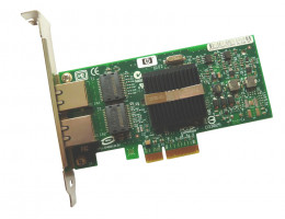 412651-001 NC360T PCI Express Dual Port Gigabit Server Adapter Pro/1000 PT i82571EB 2x1/ 2xRJ45 LP PCI-E4x