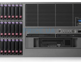 430056-421 ProLiant ML570R04 X3.4-16M DualCore SAS Rack 6U (2xXeon 7140M 16MB/4x1Gb /2x1000NIC/RAID(P400wBBWC512)/noSFFHdd(18)/DVD-CDRW,noFDD/2xRPS/ 2xFan/iLO2std)