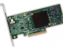 LSI00407 LSI MegaRAID 9341-8i PCI-Ex8, 8-port SAS/SATA 12Gb/s RAID 0/1/5/10/50