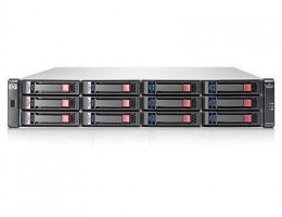 AJ753A StorageWorks 2012sa Dual Controller Modular Smart Array (up to 12 HDDs, inc 2xCntr (1Gb cache) with 2 SAS Connectors)