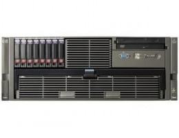 500924-421 Proliant DL585R5 8384 (4xOptQC 2.7Ghz(6Mb)/8x2Gb(6400)/no SFFHDD(8)/RAID P400wBBWC(512Mb)/2xGigEth MF/DVDcombo.noFDD/iLO2std/2xRPS)