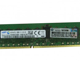713981-B21 4GB PC3L-12800R DDR3-1600 REGISTERED ECC 