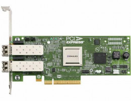 LPe12002-M8 Dual Channel PCI-X FC HBA with embedded, smart digital diagnostics multimode connection - 8Gb