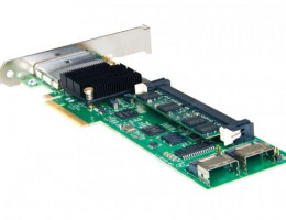 SRCSASJV RAID Controller PCI-Ex8, SAS/SATA 3Gb/s RAID 0/1/5/6/10/50/60, 8-Channel, 512Mb