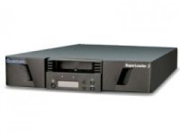 ER-LL4AA-YF SuperLoader 3, one LTO-2HH tape drive, eight slots, LVD SCSI, rackmount, barcode reader