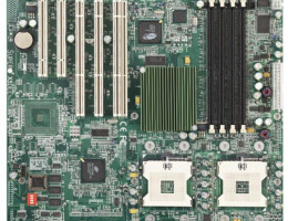 P4DEE Intel Server board S603, 3x 64-bit, 2x 32-bit 33MHz PCI slots, 4xDDR 266/200 System Board