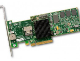 LSI00181 LSI 8704EM2 PCI-Ex8, 4-port SAS/SATA 3Gb/s RAID 0/1/5/6/10/50/60, Cache 128Mb