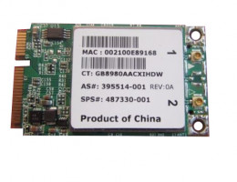 487330-001 802.11a/b/g/n PCi Mini WiFi Card