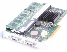 405-10621 external RAID Controller Card/256MB BBU cache/no cables/2x4 Connectors/PCI-E