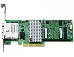 LSI00333 PCI-Ex8, 8port-extSAS/SATA 6Gb/s RAID 0/1/5/6/10/50/60, 1Gb