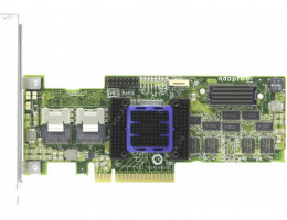 ASR-6805T PCI-Ex8, 8-port SAS/SATA 6Gb/s RAID 0/1/1E/10/5/5EE/6/50/60, Cache 512Mb