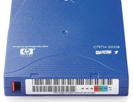 C7971A Ultrium LTO1 200GB bar code labeled Cartridge