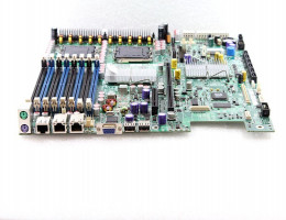 D13607-903 i5000P Dual Socket 771 8FBD 6SATAII U100 PCI-E8x Riser SVGA 2xGbLAN E-ATX 1333Mhz 1U