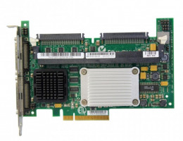 PERC4E/DC LSI Logic MegaRAID SCSI LSI53C1030/Intel Xscale IOP332 500Mhz 0(256)Mb Int-2x68Pin Ext-2xVHDCI RAID50 UW320SCSI PCI-E8x( )