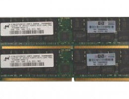 379300-B21 4GB 400MHz DDR PC3200 REG ECC SDRAM DIMM (2x2GB Interleaved)
