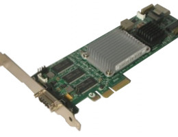 D53147-100 RAID Controller PCI-E x4, SAS/SATA 3Gb/s RAID 0/1/5/10/50, 4-Channel, Cache 128Mb