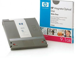 C7984A 9.1GB 4096bps 14X WORM Optical Disk Formatted, 4096 bytes per sector