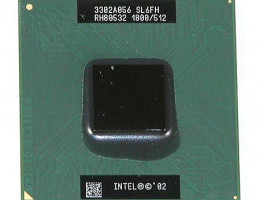 SL6FH Mobile Pentium 4 - M 1.80 GHz, 512K Cache, 400 MHz FSB