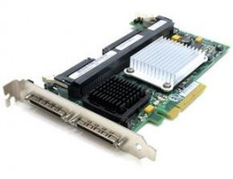 SRCU42EBLK RAID Controller SRCU42E (Rumley) - x8 PCI-E, 2 channel Ultra 320 SCSI RAID controller - 80332 IOP @ 500 MHz, Supports 128-512 MB Memory DIMM or Portable Cache Module (AXXRPCM1), NO memory included