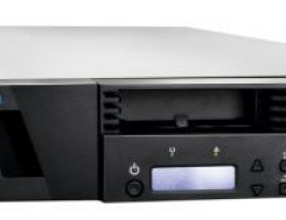 EC-LLEAA-YF SuperLoader 3, one LTO-4 tape drive, eight slots, LVD SCSI, rackmount, barcode reader