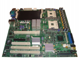 D10352-401 iE7520 Dual Socket 604 8DDRII 2SATA UW320SCSI U100 PCI-E8x 3PCI-X PCI SVGA 2xGbLAN E-ATX 800Mhz