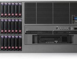 403684-421 ProLiant ML570R04 X3.0DC-4M Dual Core SAS Rack (2xXeonDC3.0Ghz 2x2MB/4x1Gb/2x1000NIC/RAID(P400wBBWC)/noSFFHdd(18)/DVD-CDRW,noFDD/2xRPS/2xFan/iLO2std)