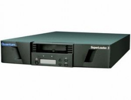 ER-SL1AA-YF SuperLoader 3, one DLT VS160 tape drive, eight slots, LVD SCSI, rackmount, barcode reader
