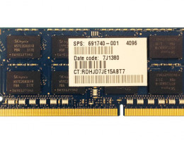 687515-352 4GB, 1600MHz, PC3L-12800 DDR3L DIMM memory module non-ECC