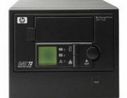 Q1567A DAT72x6 External Tape Autoloader 6-slot DAT72 Autoloader with 72Gb capacity per cartridge.