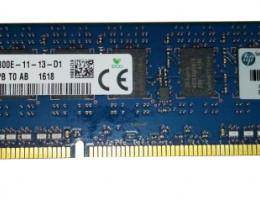 823810-001 4GB 1RX4 PC3-12800E (DDR3-1600) ECC DIMM