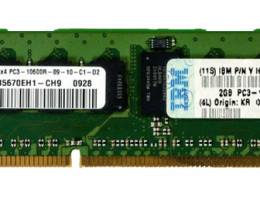 49Y3693 2Gb REG ECC 1R LP PC3-10600 DDR3