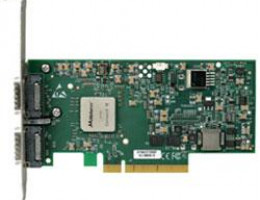 MHGH29-XTC ConnectX™ IB HCA Card, Dual Port 20Gb/s InfiniBand, wth PCIe Gen2, PCIe 2.0 x8 5.0GT/s, MemFree, tall bracket, RoHS (R5) Compliant