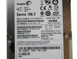 ST9146802SS Savvio SAS 146GB (10K/16MB/3Gbs/2.5
