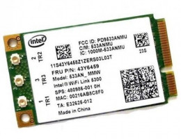 E32625-006 WiFi Card Mini-PCIe 802.11 a/b/g/n