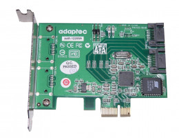 2255900-R RAID 1220SA Single PCI-E x1, 2xSATA-II 300, RAID 0/1/JBOD
