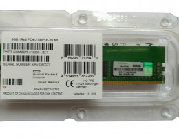 819880-B21 8GB 1Rx8 PC4-2133P-E-15 DDR4 ECC Kit