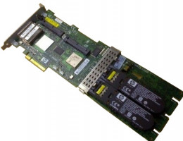 398647-001 Smart Array P800/512Mb with BBWC (16 link: 2 int (SFF8484) x4 wide port connectors/2 ext (SFF8088) x4 wide port Mini-SAS connectors SAS) PCI-E