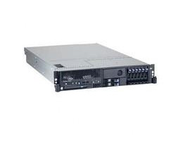 797971G x3650 2U Rack (4x7), DC Xeon 5160 3GHz (1333MHz FSB) with EM64T, L2 cache 2x2MB,1024Mb PC2-5300 DDR2 SDRAM (Chipkill), Int. SAS Controller, DVD/CD-RW Combo, Video: ATI RN50 16MB Video, Dual Gigabit Ethernet Int.,Int. Management (ISMP), no FDD, Slots&a