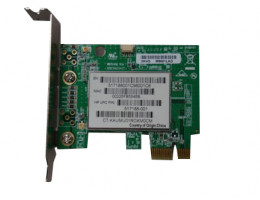 517188-001 300Mbps Wireless 802.11b/g/n Low Profile PCIe x1 Card with Antenna