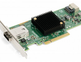 SAS9207-4I4E LSI PCIe 3.0 x8 LP, SAS/SATA 6G HBA, 8port(1*int SFF8087 + 1*ext SFF8088), RAID: 0, 1, 10.